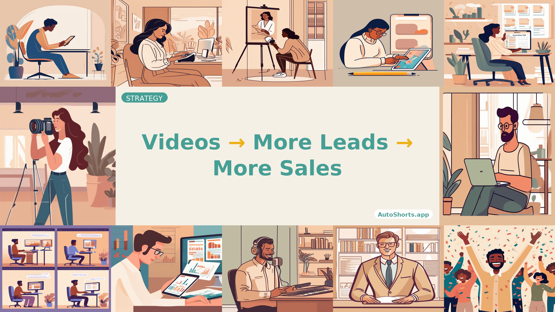 Como Coaches e Consultores Usam Vídeos com IA para Gerar Leads