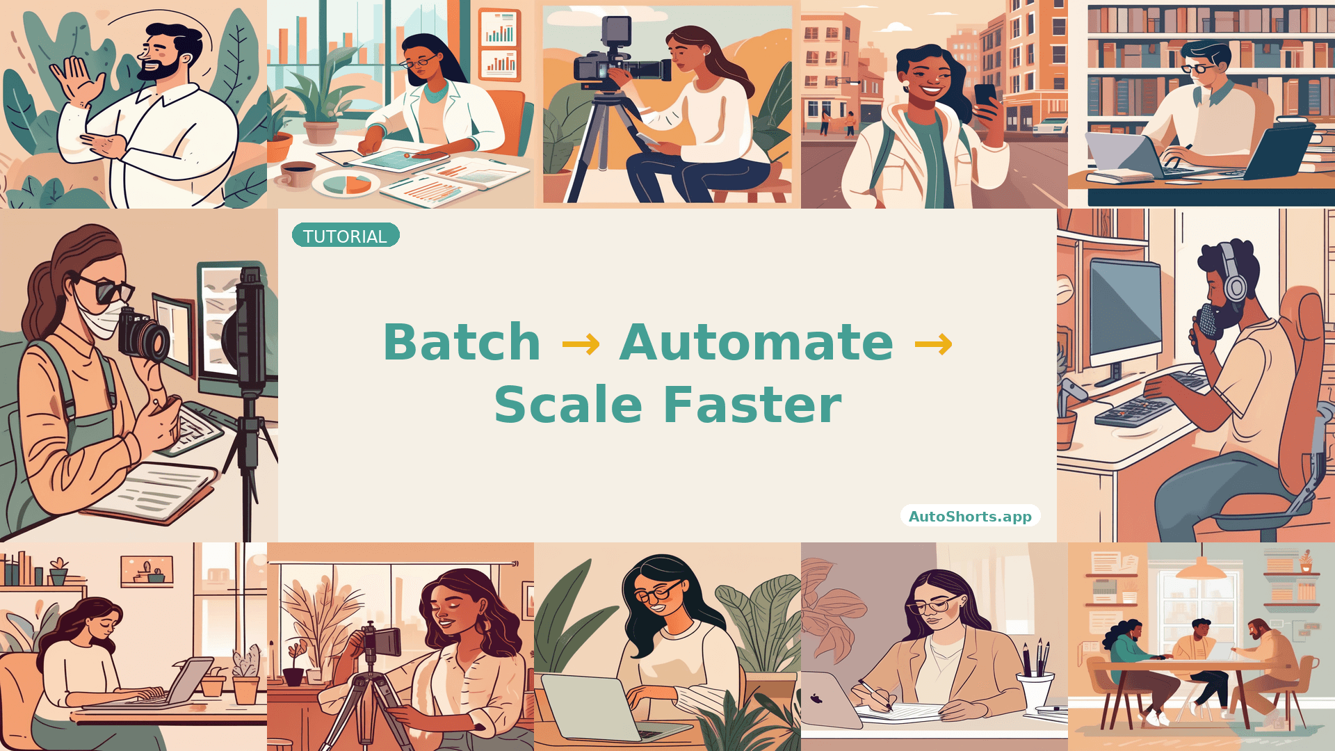 Flujo de Trabajo del Creador de Contenido: Cómo los Mejores Creadores Producen 50+ Videos por Semana